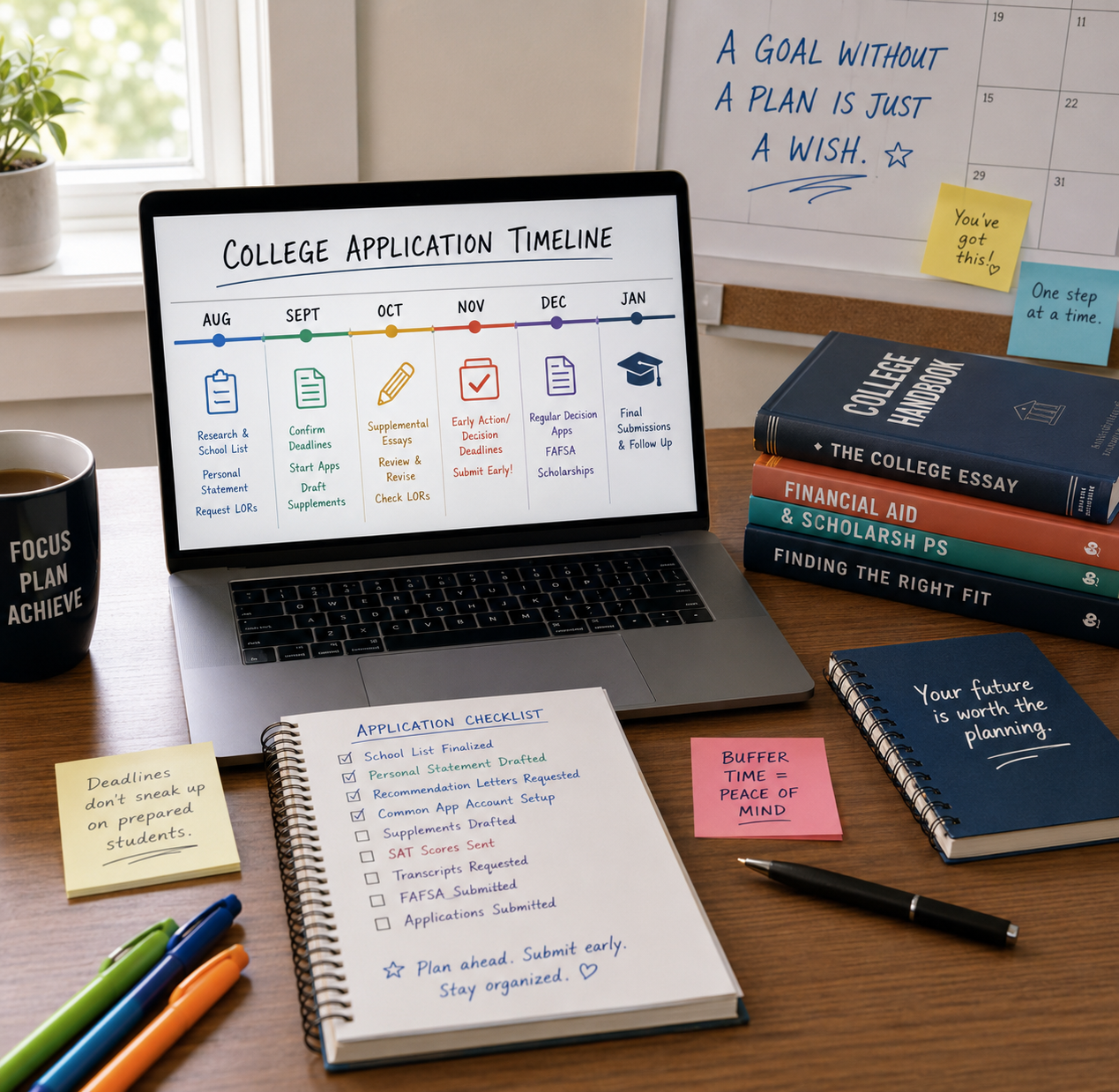 Featured image for “Creating a College Application Timeline for Fall Deadlines”